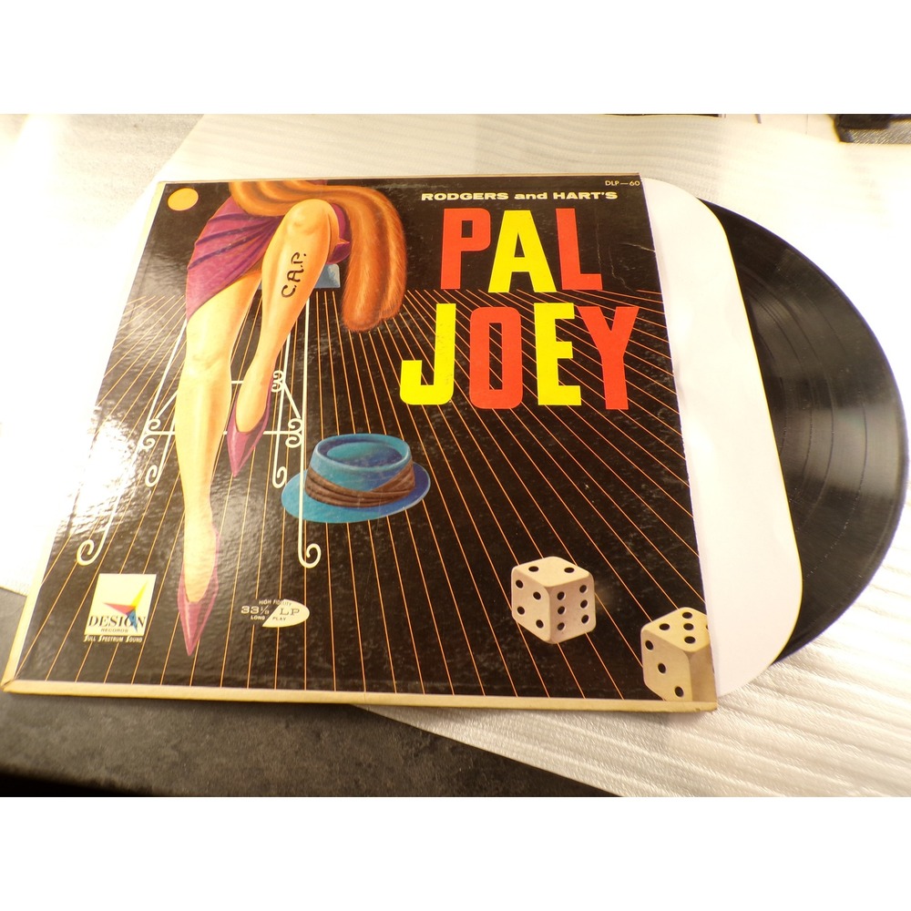 Pal Joey Rodgers and Hart Stanley Applewaite Orchestra Vinyl LP Design DLP 60